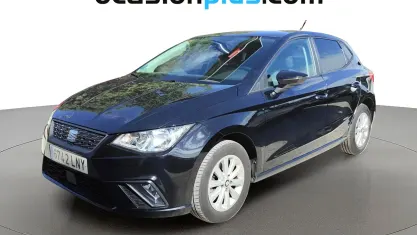 Usado Seat Ibiza Style 110 CV (80 kW) 2021 Negro Utilitario