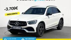 Blanco Usado 2021 Mercedes GLC200 SUV | 40.800 € (Precio justo)
