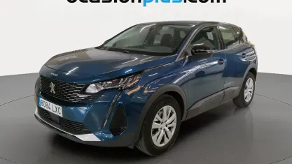 Usado Peugeot 3008 Active 131 CV (96 kW) 2022 Azul SUV