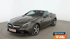 Gris Usado 2019 Mercedes SLC200 AMG line Descapotable | 33.999 € (Precio justo)