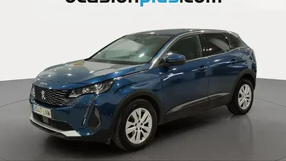 Usado Peugeot 3008 Active 131 CV (96 kW) 2021 Azul SUV