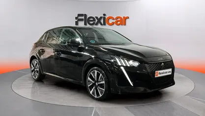 Usado Peugeot 208 GT-line 101 CV (74 kW) 2020 Negro Utilitario