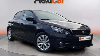 Usado Peugeot 308 Access 110 CV (80 kW) 2020 Azul Utilitario