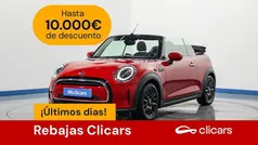 Rojo Usado 2021 Mini Cooper Cabriolet Descapotable | 18.990 € (Precio justo)