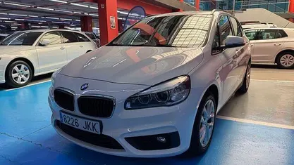 Blanco Usado 2015 BMW 218 Gran Tourer Monovolumen | 18.490 € (Precio justo)