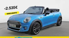 Azul Usado 2017 Mini Cooper D Cabriolet Descapotable | 18.200 € (Precio justo)