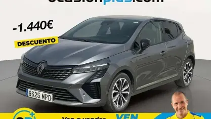 Usado Renault Clio Techno 91 CV (66 kW) 2024 Gris Utilitario