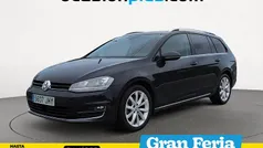 Gris Usado 2015 VW Golf VII Sportline Familiar | 16.300 € (Precio justo)