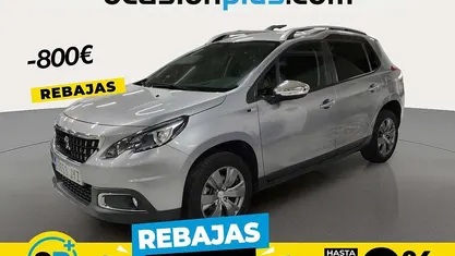 Gris Usado 2017 Peugeot 2008 Style SUV | 10.000 € (Precio justo)
