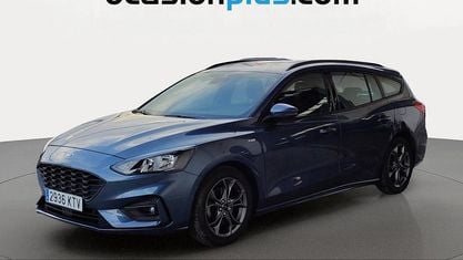 Używany Ford Focus ST-Line 125 KM (91 kW) 2019 Niebieski Minivan