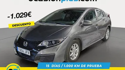 Gris Usado 2015 Honda Civic Comfort Utilitario | 12.871 € (Precio justo)