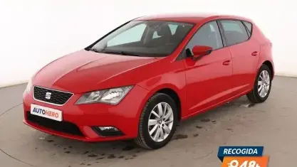 Usado Seat Leon Reference 110 CV (80 kW) 2015 Rojo Utilitario