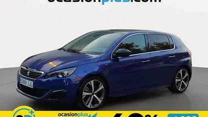 Usado Peugeot 308 GT 181 CV (133 kW) 2015 Azul Utilitario