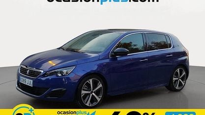 Begagnad Peugeot 308 GTi 181 HK (133 kW) 2015 Blå Halvkombi