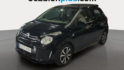 Usado Citroën C1 Shine 72 CV (52 kW) 2019 Negro Utilitario