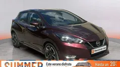 Rojo Usado 2021 Nissan Micra Utilitario | 13.790 € (Precio justo)