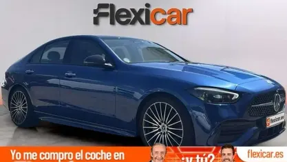 Usado Mercedes C200 204 CV (150 kW) 2022 Azul Berlina