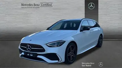 Brugt Mercedes C200 163 HK (119 kW) 2025 Hvid Stationcar