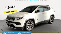 Blanco Usado 2022 Jeep Compass Limited SUV | 21.390 € (Precio justo)