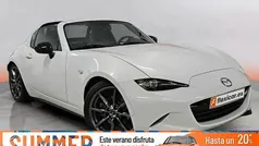 Blanco Usado 2017 Mazda MX5 Inclusive Descapotable | 21.990 € (Precio justo)