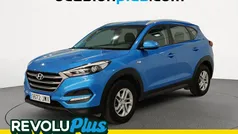 Azul Usado 2017 Hyundai Tucson SUV | 13.990 € (Precio justo)
