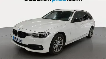 Usado BMW 318 150 CV (110 kW) 2017 Blanco Familiar