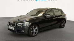 Negro Usado 2017 BMW 120 Utilitario | 17.900 € (Buen precio)