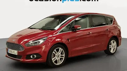 Usado Ford S-MAX Titanium 150 CV (110 kW) 2018 Rojo Monovolumen