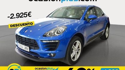 Używany Porsche Macan 252 KM (185 kW) 2017 Niebieski SUV