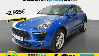 Usado Porsche Macan 252 CV (185 kW) 2017 Azul SUV