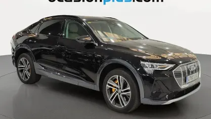 Usado Audi e-tron Sportback Advanced 230 kW (313 CV) 2020 Negro SUV
