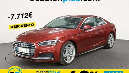 Usado Audi A5 S-Line 252 CV (185 kW) 2017 Rojo Coupe