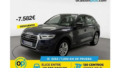 Usado Audi Q5 Advanced Plus 252 CV (185 kW) 2017 Azul SUV