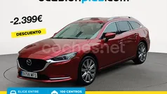 Rojo Usado 2023 Mazda 6 Exclusive-Line Familiar | 25.990 € (Precio justo)