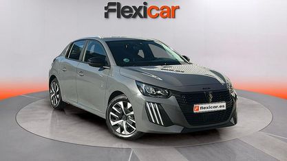 Usado Peugeot 208 Allure 102 CV (75 kW) 2024 Gris Utilitario
