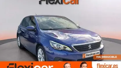 Usado Peugeot 308 Active 131 CV (96 kW) 2020 Azul Utilitario