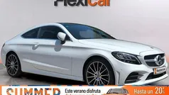 Blanco Usado 2019 Mercedes C220 Coupe | 34.990 € (Precio justo)
