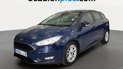 Usado Ford Focus Trend+ 125 CV (91 kW) 2016 Azul Utilitario