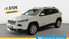 Blanco Usado 2017 Jeep Cherokee Limited SUV | 16.800 € (Precio justo)