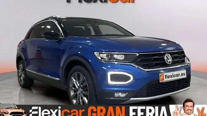 Usado VW T-Roc Sportline 190 CV (139 kW) 2019 Azul SUV