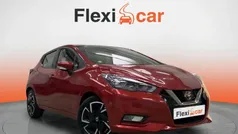 Rojo Usado 2021 Nissan Micra Acenta Utilitario | 12.390 € (Precio justo)