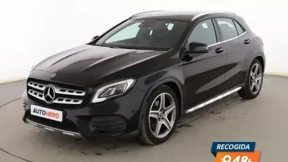 Usado Mercedes GLA220 AMG line 177 CV (130 kW) 2018 Negro SUV