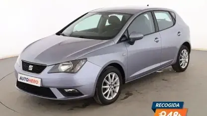 Usado Seat Ibiza Style 90 CV (66 kW) 2017 Gris Berlina
