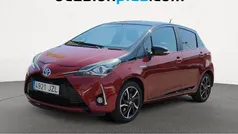 Rojo Usado 2017 Toyota Yaris Hybrid Advance Utilitario | 13.790 € (Precio justo)