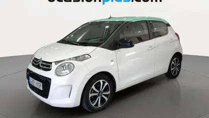 Usado Citroën C1 PureTech 82 CV (60 kW) 2018 Blanco Utilitario