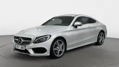 Gris plata Usado 2016 Mercedes C220 AMG Coupe | 29.350 € (Precio justo)