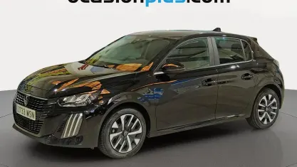Usado Peugeot 208 Active 102 CV (75 kW) 2024 Negro Utilitario