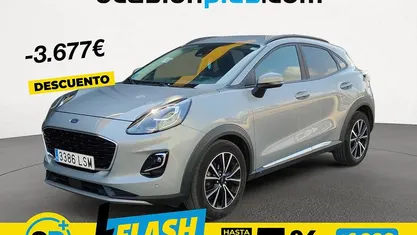Usado Ford Puma Titanium 120 CV (88 kW) 2021 Gris Recogida
