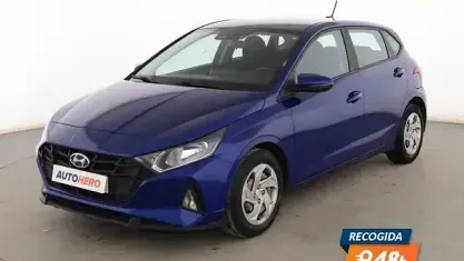 Usado Hyundai i20 84 CV (61 kW) 2021 Azul Utilitario
