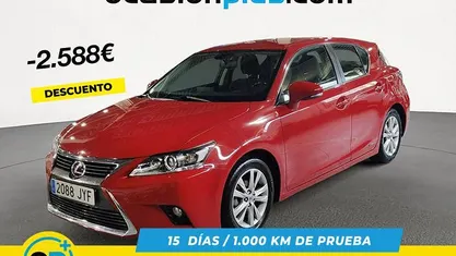 Usado Lexus CT200h Executive Line 136 CV (100 kW) 2017 Rojo Utilitario